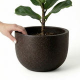 Pierre Terrazzo Pot - Black