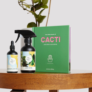 Little Book of Cacti + Leaf Shine + Plant Food