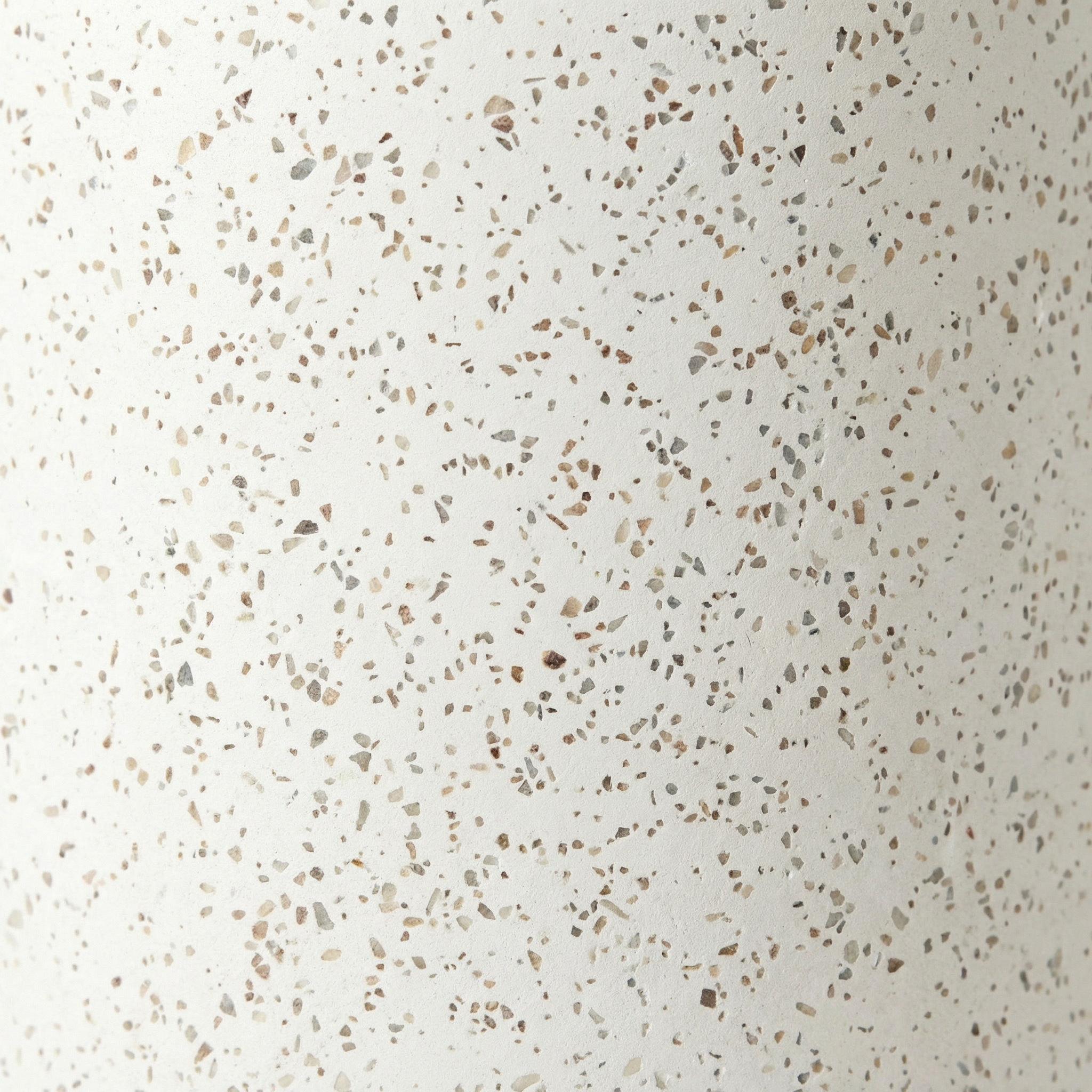 Jardin Terrazzo Pot - White