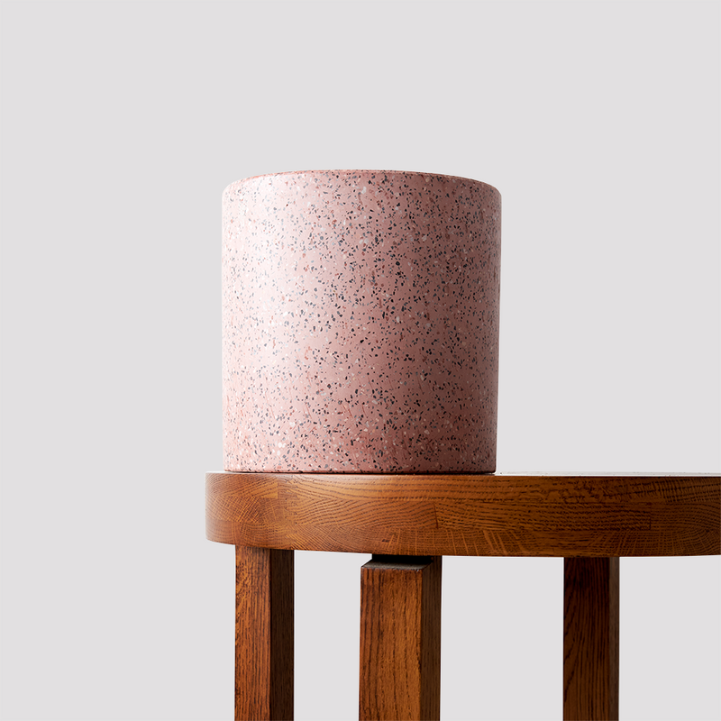 Jardin Terrazzo Pink Pot